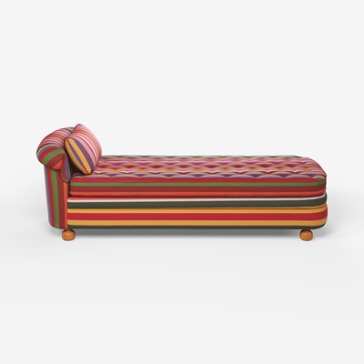 Couch 775 - Svenskt Tenn Online - Hamaca Rojo, Multi, Josef Frank