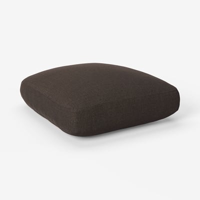 Chair Cushion Pad 311 - Svenskt Tenn Online - Heavy Linen , Dark brown, Josef Frank
