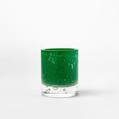Candle Holder Hurricane Soda - Svenskt Tenn Online - Glass, Green, Skogsberg & Smart
