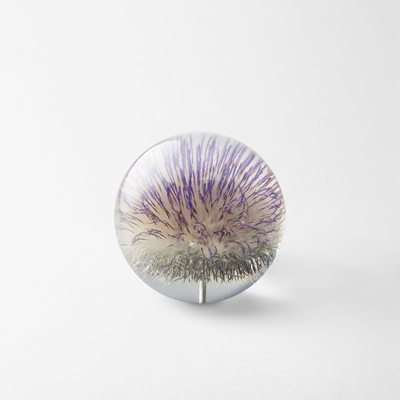 Paperweight Flora - Svenskt Tenn Online - 8 cm, Plastic, Tistel