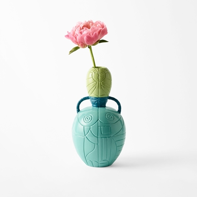 Vase Foglia - Svenskt Tenn Online - 30x16 cm, Ceramics, Green, Liselotte Watkins