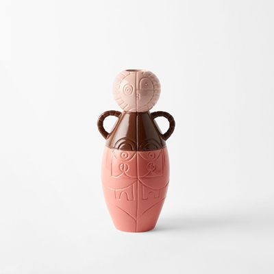 Vase Seme - Svenskt Tenn Online - 25x12 cm, Ceramics, Pink, Liselotte Watkins