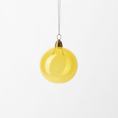 Christmas Bauble - Svenskt Tenn Online - Glass, Yellow, Svenskt Tenn