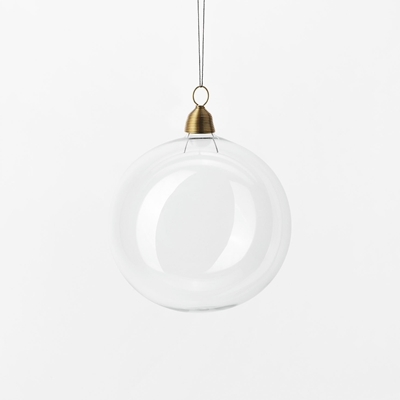 Christmas Bauble - Svenskt Tenn Online - 8 cm, Glass, Clear, Svenskt Tenn