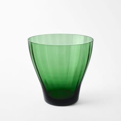 Vase Iris - Svenskt Tenn Online - Diameter 19 cm, Height 20 cm, Green, Ann Wåhlström