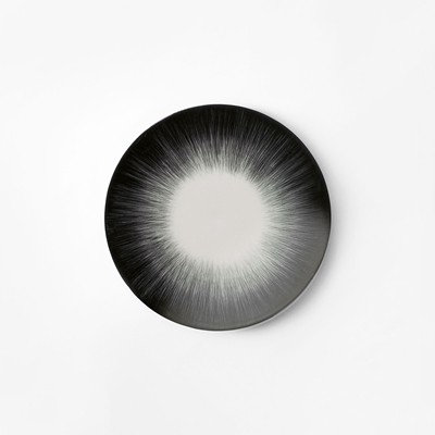 Side Plate Dé - Svenskt Tenn Online - Porcelain, Black, Ann Demeulemeester