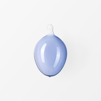 Glass Egg - Svenskt Tenn Online - Height 5 cm, Glass, Round, Blue, Svenskt Tenn