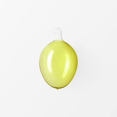 Glass Egg - Svenskt Tenn Online - Height 5 cm, Glass, Yellow, Svenskt Tenn