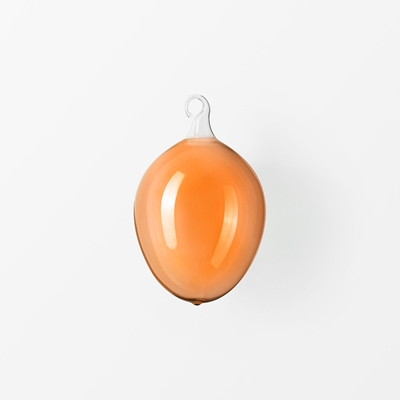 Glass Egg - Svenskt Tenn Online - Height 5 cm, Glass, Orange, Svenskt Tenn