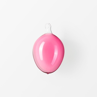 Glass Egg - Svenskt Tenn Online - Height 5 cm, Glass, Pink, Svenskt Tenn