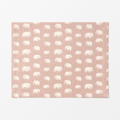 Placemat Textile Elefant - Svenskt Tenn Online - Light Pink, Estrid Ericson