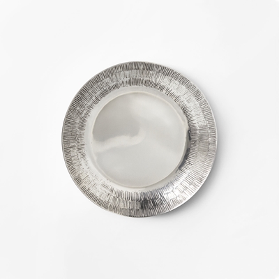 Plate Streck - Svenskt Tenn Online - 19 cm, Pewter, Signe Persson Melin