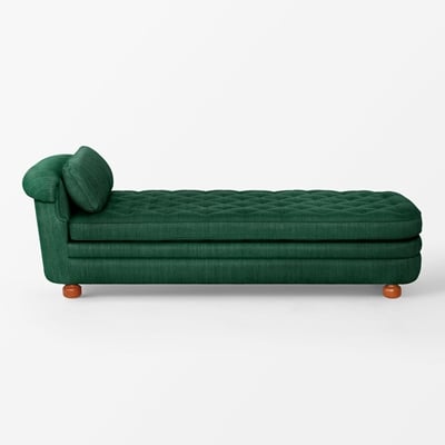 Couch 775 - Svenskt Tenn Online - Vägen, Dark green, Josef Frank