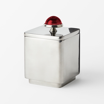 Box with Glass handle - Svenskt Tenn Online - Red, Svenskt Tenn