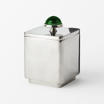 Box with Glass handle - Svenskt Tenn Online - Green, Svenskt Tenn