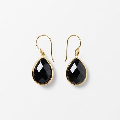 Earring Facet Cut - Svenskt Tenn Online - Black Onyx, Amrapali Jewels