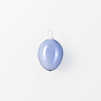 Glass Egg - Svenskt Tenn Online - Height 3 cm, Glass, Round, Blue, Svenskt Tenn