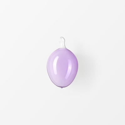Glass Egg - Svenskt Tenn Online - Height 3 cm, Glass, Round, Lilac, Svenskt Tenn