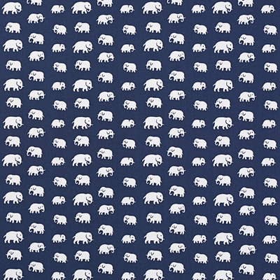 Textile Elefant - Svenskt Tenn Online - Cotton, Elefant, Blue, Estrid Ericson