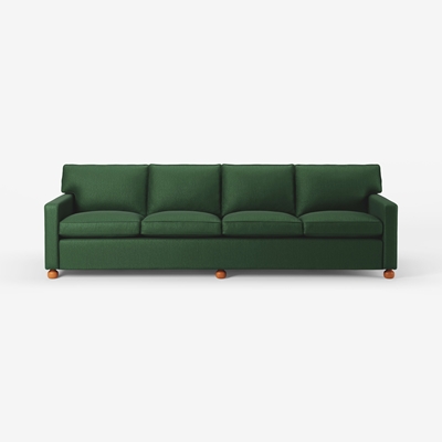Sofa 3031 - Svenskt Tenn Online - Length 285 cm, Vägen, Dark green, Josef Frank