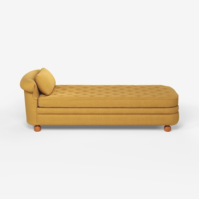 Couch 775 - Svenskt Tenn Online - Heavy Linen , Amber, Josef Frank